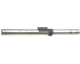 Cyklonbrænder med en diameter på 14 mm, fremstillet af metal med et sort plasthåndtag og messingafslutning.