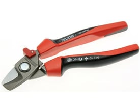 Wareco Kabelsaks EVO 180mm med røde og sorte greb, der viser en DIN Cu+Al mærkning.