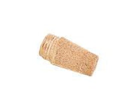 Parker Legris RG 0670 lyddæmper med 3/8" udvendigt BSPP gevind, fremstillet af sintret bronze.