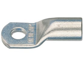 Klauke rørkabelsko uden inspektionshul, 70 mm² med M6 bolt hul, fremstillet af fortinnet kobber.