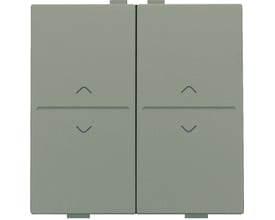 Niko tangent i bronze med pil-symboler til trådløst 4-tryk system, vist på hvid baggrund.