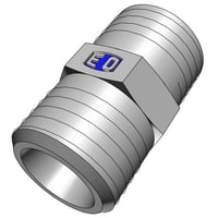 Ermeto G samler lige, stl kromatiseret, M16 x 1.5