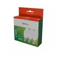 3 stk. E14 6W LED kertepre, 490lm, Ikke dmpbar, 3000K