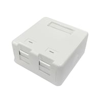 Lanview overflademonteringsboks til 2 x RJ45-stik