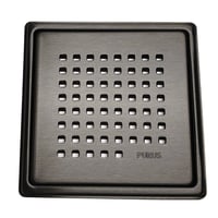 Purus Chess Rist/ramme 150x150mm Pvd Coated Sort