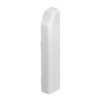 Endestykke SL 20/110, hjre, hvid RAL9010