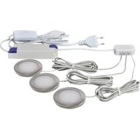 Kkkenspot Linea Led Komplet 3 Pak Klar Til Gr Det Selv Installation 350ma Cri 90 2700k Brstet Aluminium Nordtronic