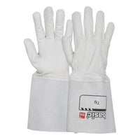 Basic Tig handske lang, str. 11, gedeskind svejsehandske med elastik