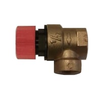 Sikkerhedsventil, 2,5 bar, 3/4” muffe/muffe