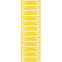 Ledningsmrke gul SFX 11/60 MC - Weidmller - 60 stk