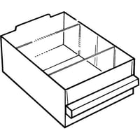 Skuffe 250-2 til 250 reol - Raaco