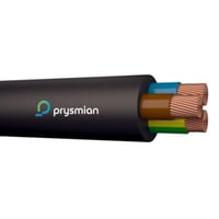 Prysmian H07RN-F 3G1 - Gummikabel, Sort, Rg 100 - (100 meter)