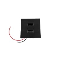 Shelly USB lader til Wall Display stand, sort