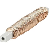 Kobbertråd blød nr 22 0,70 mm oprullet på pind