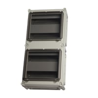 Skinnekasse DIN EK THL24-2, 560x280x160mm, 4×13 modul, IP65 – Fibox