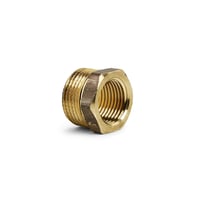 Nippelmuffe messing 3/4 x 3/8