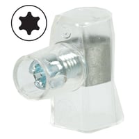 Samlemuffe 2,5mm, enkelt, Torx T10, pose med 25 stk.