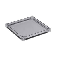Cubo lg, 300 x 400 x 30 mm, transparent polycarbonat