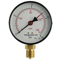 manometer, vsm, 100mm, 16 bar, 3/8"