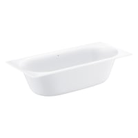 Grohe Essence indbygningsbadekar, 180 x 80 cm, EasyClean, hvid
