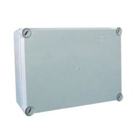 MTO Electric monteringskasse, 240 x 190 x 90 mm, gr med hngslet lg