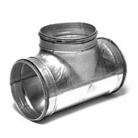 T-stykke TCP 100-100mm, galvaniseret