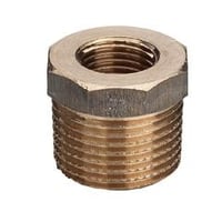 1.1/4" x 3/4" nippelmuffe, rdgods Silicium Bronze - Viega