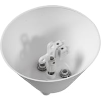 Baldakin hvid med 3 huller – Nielsen Light