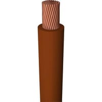 Monteringsledning H05Z-K, 95C, 1X0,5, brun, S200 - 200 meter