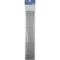 Ventilationsrist, 60×10 cm, krom