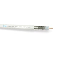 Antennekabel, HD 083, 5,5 mm, hvid - 100 meter