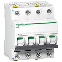 Billede af Acti9 Schneider Electric IC60N - Automatsikring, C 25A, 3P+N, 6/10 kA, 4 modul hos WATTOO.DK
