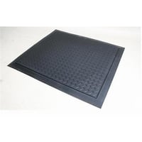 Gummimtte Ergo TP A, 710x790x13mm, sort