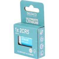 Ultimate Lithium batteri, 6V, 2CR5, 1-pakke