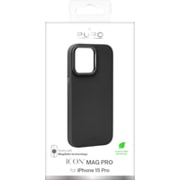iPhone 15 Pro silikone cover ICON MAG PRO, black – Puro