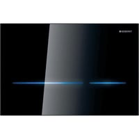 Geberit Sigma80 betjeningsplade, sort