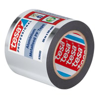 tesa aluminiumstape 63600, 0 - 60 C, lille kerne, 50 mm x 30 meter