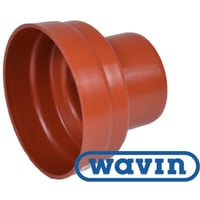 #2 - Wavin - Glat PP overgang til betonspids - 140 x 110 mm