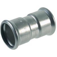 VSH XPress rustfri press muffe, 22 mm, M-bakke