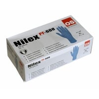 Billede af Nilex engangshandske str. 10(XL), nitril pudderfri, bl. Pakke a 100 stk.