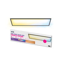 WiZ LED-panel 120×30 cm, 3400lm, Tunable White, sort