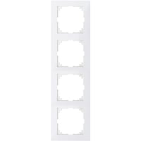 Ramme M-Pure 4 modul, polarhvid - Schneider Electric