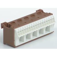 Klemblok fase 6+20 brun QC - Hager