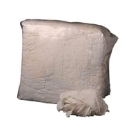 Klud 10kg bomuld, hvide - 10 stk