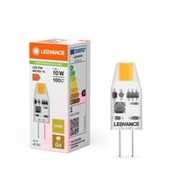 Osram LED PIN MICRO, klar, 100lm, 1W/827 (10W), G4