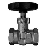 Nleventil, 3/8'' muffe/muffe, metal