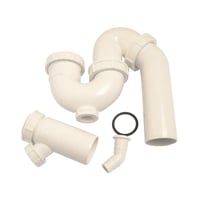 Vandls universal, 50 mm x 1 1/2", hvid - Viega