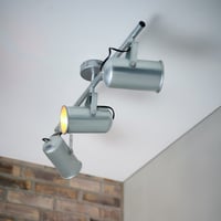 11: Porter 3-spot spotlampe til loft, E27, industri gr - Nordlux
