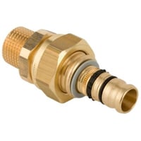 26 mm x 3/4" union med nippel, rdgods - Mepla