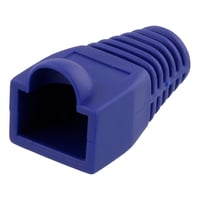 DELTACO RJ45 plug cover, for cables with 5,6mm in diameter, bl, 20p